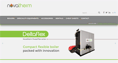 Desktop Screenshot of novathermboiler.com
